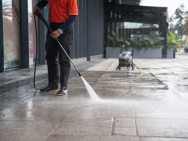 Jet washing Driveway in Surrey